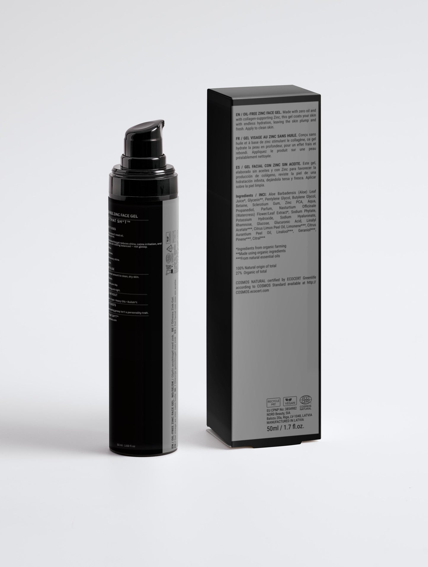 CONTROL THAT SH*T™  Oil-Free Zinc Face Gel for Men