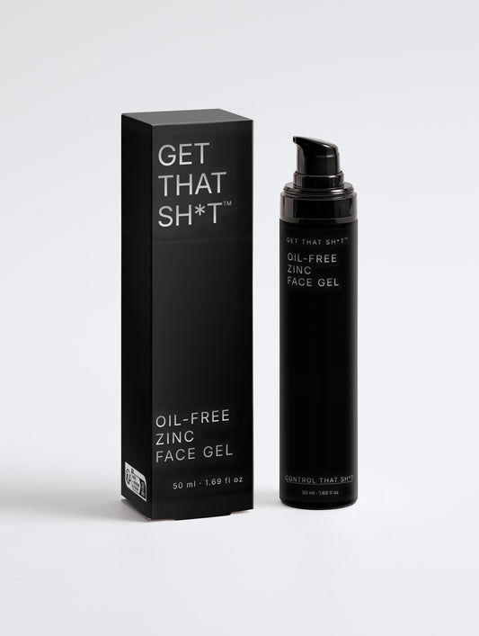 CONTROL THAT SH*T™  Oil-Free Zinc Face Gel for Men