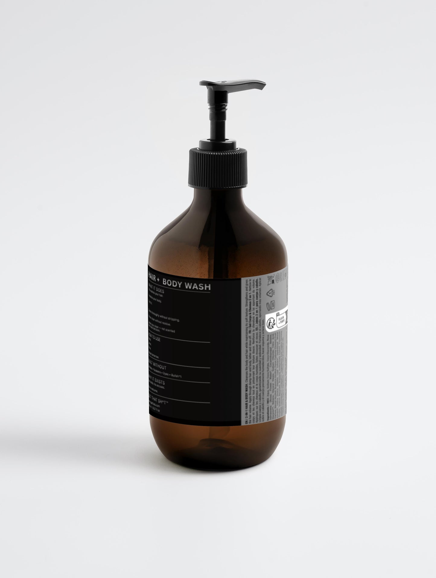 CLEAN THAT SH*T™             2-in-1 Hair & Body Wash for men